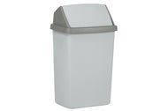 Vuilbak flip bin beige