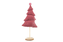 Afbeelding in Gallery-weergave laden, Figuur pluche kerstboom roze
