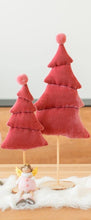 Afbeelding in Gallery-weergave laden, Figuur pluche kerstboom roze
