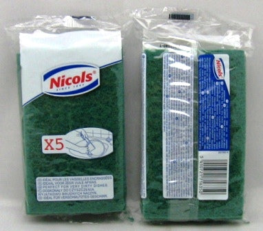 nicols schuurlapjes abra groen eco 5st
