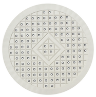 Gootsteenmat rubber rond