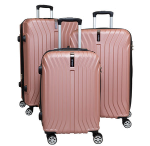 Koffer ABS extra licht roze