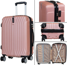 Afbeelding in Gallery-weergave laden, Koffer ABS extra licht roze
