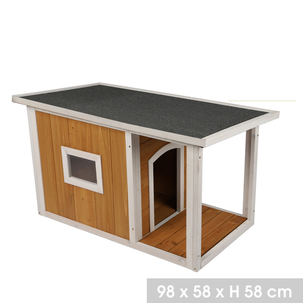 Hondenhok buiten 98X58XH58CM