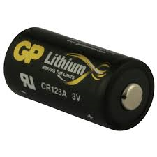 Batterij CR123A 3V