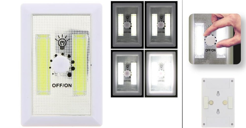Lamp met batterijen LED