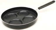 Pannenkoekenpan dia. 26cm 4 pannenkoeken