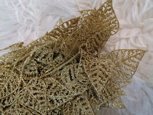 Afbeelding in Gallery-weergave laden, Glitterslinger Leaves goud
