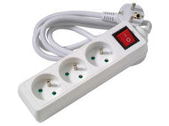 Stekkerdoos 3x16A+knop met kabel