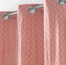Afbeelding in Gallery-weergave laden, Gordijn velours Bella rose Gold 140x240cm PROMO 2 VOOR €50
