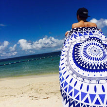 Afbeelding in Gallery-weergave laden, strandlaken rond 150cm
