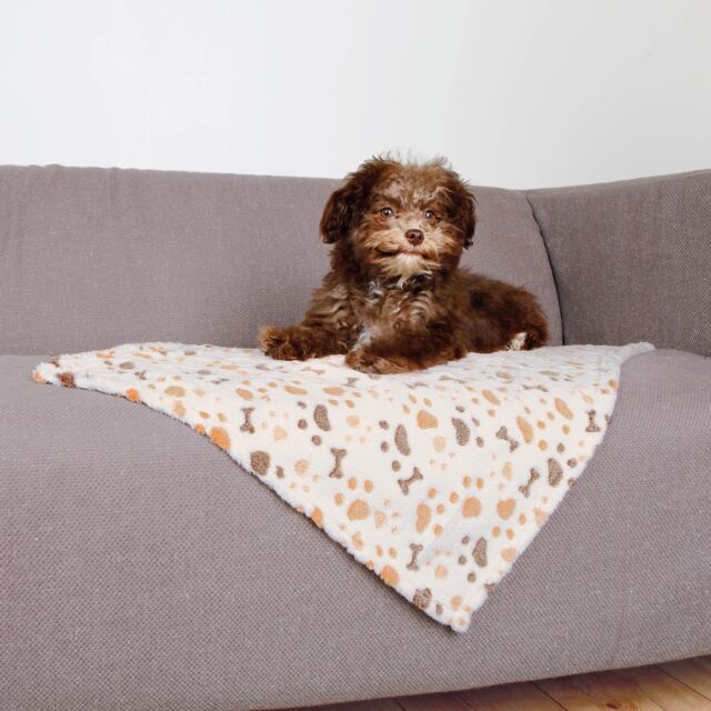 Deken voor hond of kat fleece superzacht