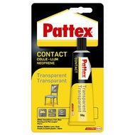 PATTEX CONTACTLIJM TRANSPARANT 125GR