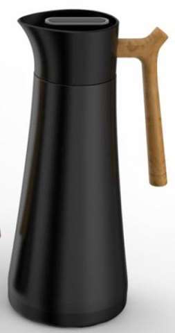 Schenkthermos 1l zwart